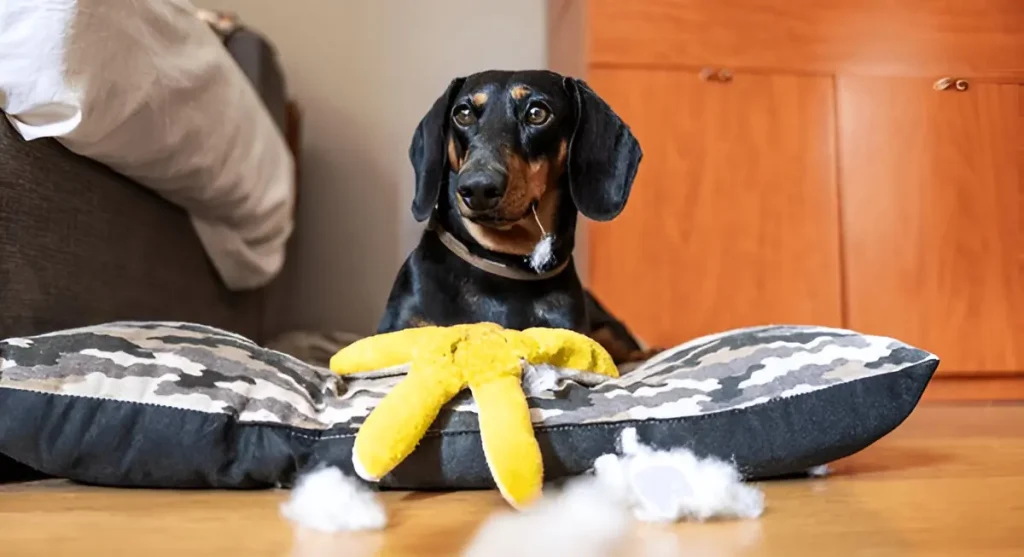 how to clean a dog bed with stuffing